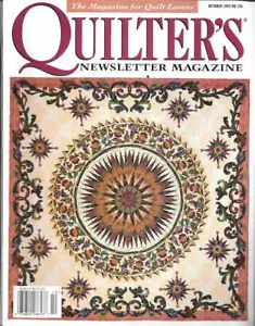 Quilter's Newsletter Magazine October 1997 - #296 - Imagen 1 de 2