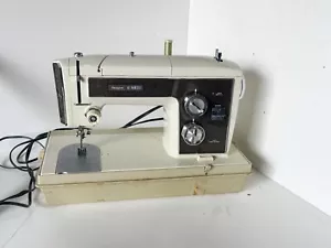Máquina de coser de colección Sears Kenmore 158 ZigZag 158.18003 con estuche y pedal - Imagen 1 de 21
