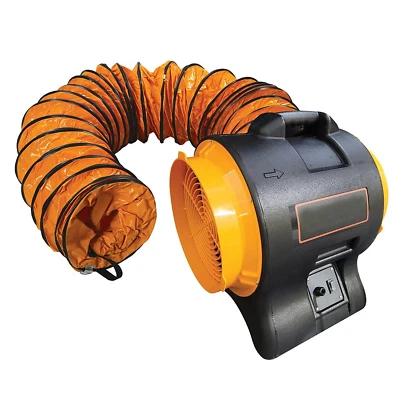 Rhino Dust Blower Extractor Fan Ventilation 110V 746W Ducting Fume Blower - Image 1 of 4