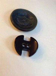 Baquelita negra y celuloide verde - Imagen 1 de 12