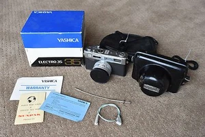 Yashica Electro 35>> analoge Kleinbildkamera mit OVP und Extras !!!!! - Bild 1 von 6