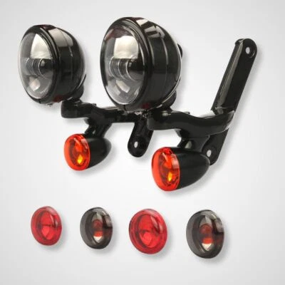 Auxiliary Spot Lighting Passing Lamp For Harley street electra glide CVO 06-up - Imagem 1 de 4