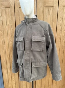 Hackett London UTILITY Jacke Herren Baumwolle Canvas Jacke 42/44' - Bild 1 von 12