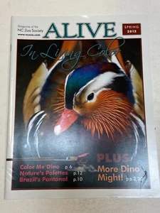 North Carolina Zoo Society Alive Magazine NC Spring 2013 Mandarin Duck Pantanal - Picture 1 of 1