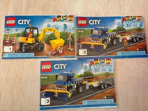 NUR ANLEITUNG LEGO City 60152 Kehrmaschine und & Bagger Heft 3 drei Bücher - Bild 1 von 1