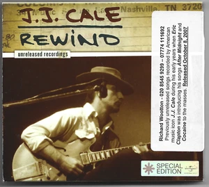 J.J. Cale- Rewind UK Promo CD Album 2007 - Picture 1 of 2