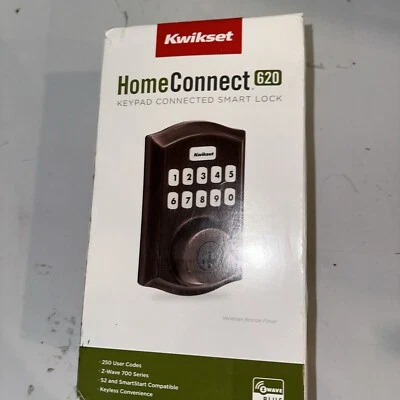 Panel táctil Kwikset 9260TRL-S SmartCode Deadbolts monocilíndrico bronce 992600-003 Foto 1 de 4