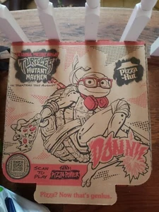 Pizza Hut Teenage Mutant Ninja Turtles Mutant Mayhem donatello Box mittlere Größe  - Bild 1 von 4