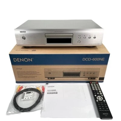 Denon DCD-600NE High Performance CD Player AL32 Processing Premium Silver AC100V - Image 1 of 4
