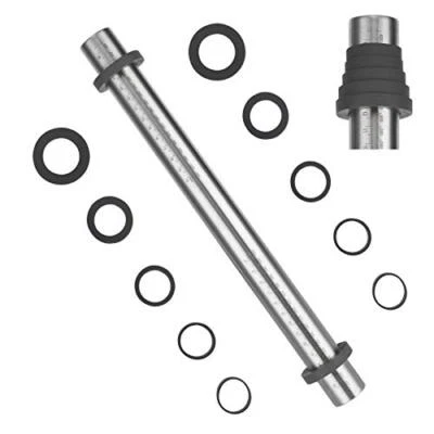Adjustable Rolling Pin with Thickness Rings for Baking -Non Stick Stainless S... - Image 1 of 4