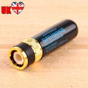Mini SRH805S BNC-M Dual Band Antenna for Kenwood TK320 Icom Yaesu Radio - Afbeelding 1 van 5