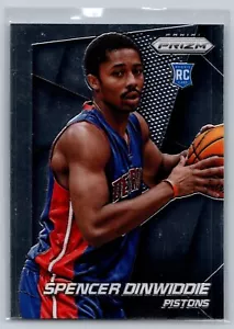 2014-15 Panini Prizm #281 Spencer Dinwiddie Rookie RC (A) - Imagen 1 de 2