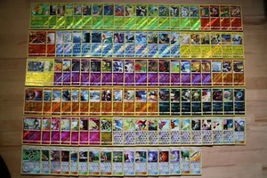 Sonne & Mond brennende Schatten umgekehrte Holos/Nicht-Holos Pokémonkarten (Rev) Singles - Bild 1 von 116