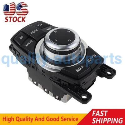Media Switch Controller Joystick 65829267956 for BMW 535i 530i M135i N20 N52 N55 Foto 1 de 4