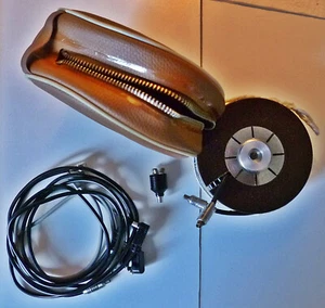 Foto 10m Blitzkabel Auslösekabel Stecker Anschlußleitung Verlängerung in Tasche - Bild 1 von 2