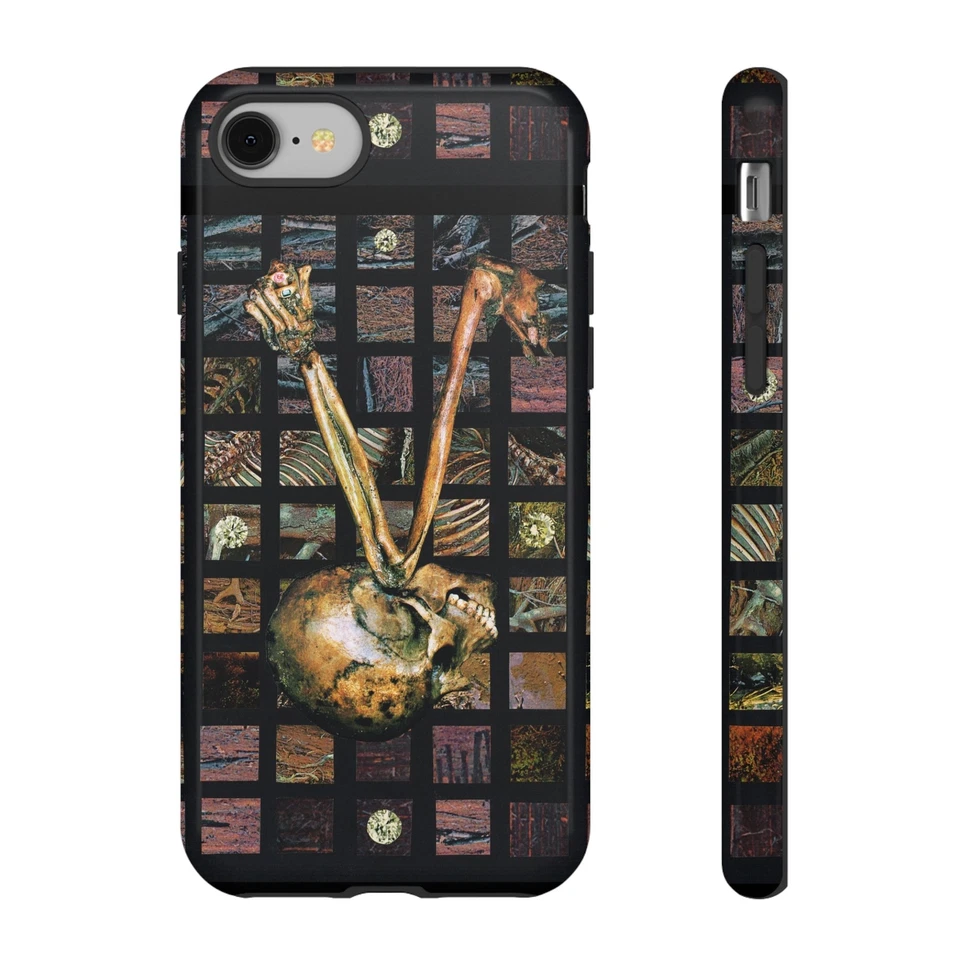Skeleton Design Phone Case, Wagner, ENO, Hells Angels, RTX, UFO, Surrealism, NWO - Image 1 of 1