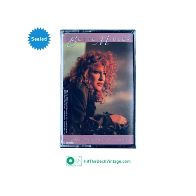 Bette Midler - Some People's Lives Cassette Tape (1990) Club Ed Pop SEALED - Image 1 of 3