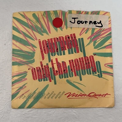 Journey-Sammy Hagar "Only The Young/I'll Fall In Love Again" 1981 Vinyl 45 RPM - Image 1 of 4