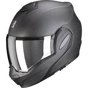 Scorpion Klapphelm EXO-Tech Evo Carbon Solid XS Motorrad Helm matt - Bild 1 von 4
