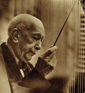 Komponist Richard Strauss in der Albert Hall London 1947 Foto Artikel Q837 - Bild 1 von 2