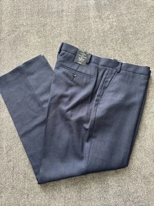 Pantalones Sartorial para hombre Marks and Spencer pura lana nueva w42 L29 ajuste reg - Imagen 1 de 6