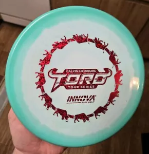 Innova Halo Star Toro Calvin Heimburg Tour Series TEAL/WHITE 173-175G - Picture 1 of 2