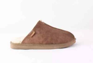 Pantofole slip on uomo vera pelle di pecora, di Shepherd Hugo "Molto calde" 7 8 9 10 11 - Foto 1 di 4