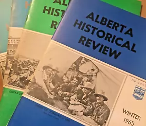 ALBERTA Historical Review x 4 1960s CA West history Indians pioneers settlers - Picture 1 of 24