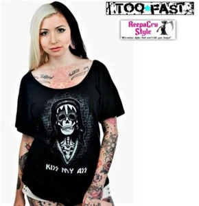 Too Fast 'Kiss My Ass' 2XL T-Shirt - Bild 1 von 2