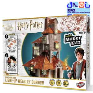 New Harry Potter Bladez Make Your Own Light Up Weasley Burrow RRP £20 - Picture 1 of 5