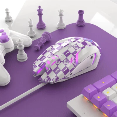 No Game No Life: Zero Shuvi Shiro Jibril Gaming Mouse USB Wired 1.6m Anime Mouse - Image 1 of 4
