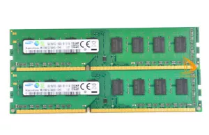 Samsung 16GB RAM 2X 8 GB DDR3 PC3 10600U 1333 MHz Arbeitsspeicher DIMM Memory - Picture 1 of 6
