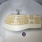 Vintage MS Microsoft Natural Keyboard Ergonomic Split PS2/AT 59758