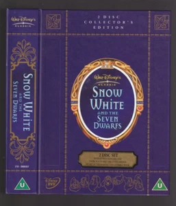 Snow White And The Seven Dwarfs - 2 Disc DVD - HARDBACK BOX Collectors Edition - Picture 1 of 5