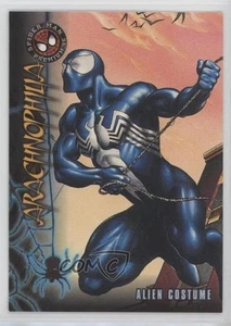 1996 SkyBox Marvel Spider-Man Premium Arachnophilia Alien Costume #2 1eb2 - Picture 1 of 3