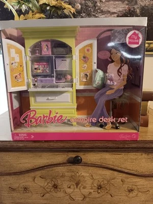 BARBIE 2007 MY HOUSE ARMOIRE PLAYSET DOLLHOUSE M4245 MATTEL NEW SEALED ! - Image 1 of 4