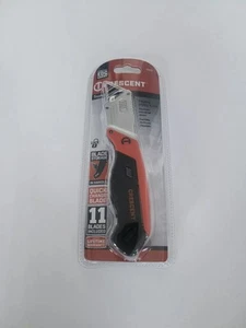 Crescent CTKF2 11 Blades Included Folding Utility Knife - Picture 1 of 1