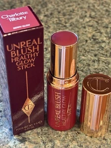 Charlotte Tilbury Unreal Blush Barra Resplandor Saludable ~ Brillo de Baya ~ Nuevo en Caja ~ Tamaño Completo - Imagen 1 de 6