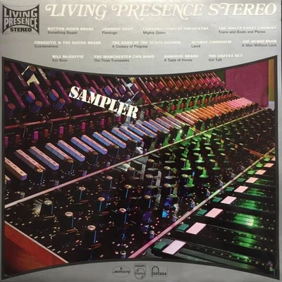 SFXL52 Various Artists Living Presence Stereo Sampler LP vinyl UK Fontana 1968 - Image 1 of 4