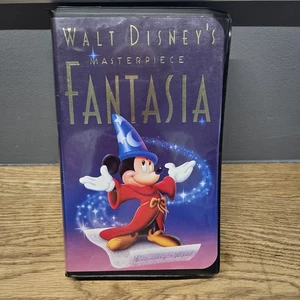 Walt Disney's Masterpiece Fantasia (VHS, 1991) Buy 2 Get 1 Free - Picture 1 of 4