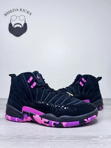 Größe 12 – Air Jordan 12 Doernbecher Retro schwarz pink Turnschuhe 2017 AH6987-023 - Bild 1 von 9