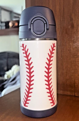 Pottery Barn Béisbol MLB BOTELLA DE AGUA pelota escuela deporte vacaciones equipo viaje niño Foto 1 de 4