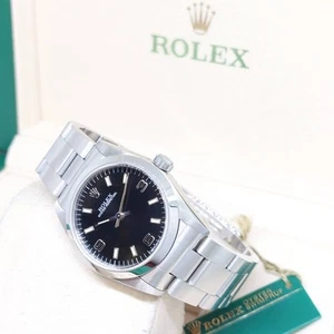 Rolex 31mm Black Indexes Oyster Perpetual REF: 67480 (T Series) - Picture 1 of 6