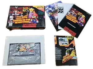 Super Mario RPG Legend of the Seven Stars Super NES Nintendo SNES CIB Videospiel - Bild 1 von 19