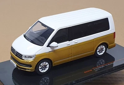 Modelos Ixo escala 1/43 CLC351N - VW Volkswagen Multivan 2017 - blanco/dorado Foto 1 de 4