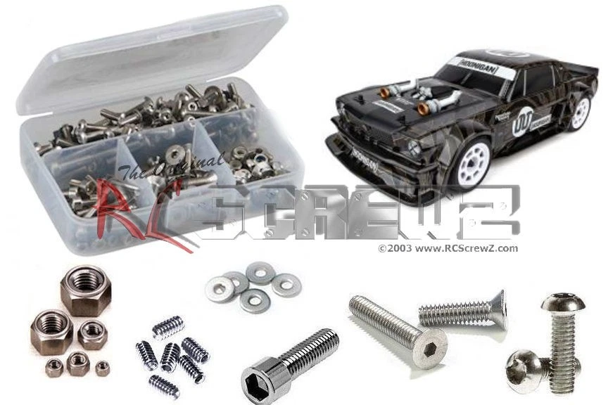 RC Screwz ASC127 Associated Apex2 Hoonicorn RTR Stainless Steel Screw Kit - Image 1 of 1