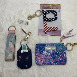 Lote de 4 Llavero Cartera Simply Southern Desinfectante de Manos y Abridor de Puertas - Imagen 1 de 15