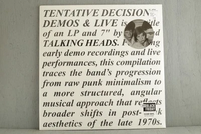TALKING HEADS Tentative Decisions Demos Live RSD 2025 LP sealed VINYL Record NEW - Image 1 of 3