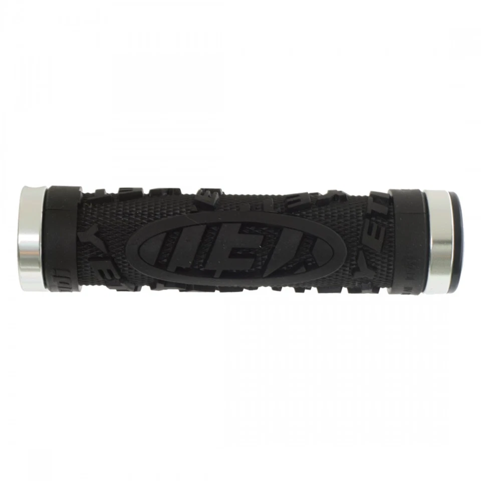 ODI YETI HARD CORE Dual Lock On Black w/ Silver Clamps 130mm - Image 1 of 1