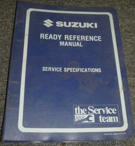 1998 Suzuki TL1000SW Motorcycle Specifications Ready Reference Manual xz - Picture 1 of 11